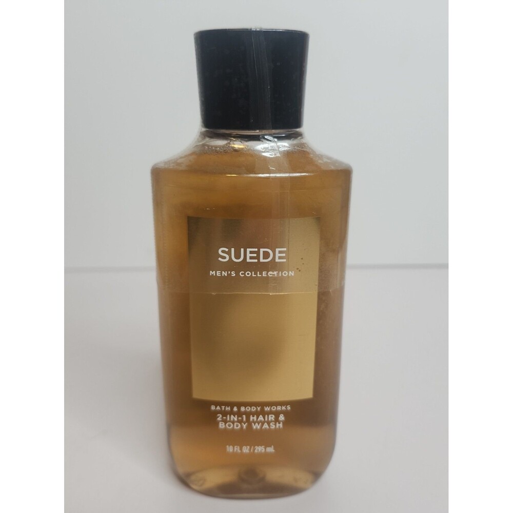 Bath & Body Works Suede 2 In 1  Hair Body Wash/Shower Gel 10 Oz New
